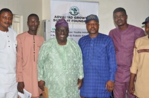 Prof. Francis Friday Nchuchuwe (LASU) guest speaker at the launching of "Enriching the African youth initiative"